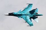 Летчики на новых бомбардировщиках Су-34 выполнили полеты в стратосферу