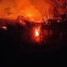В Курской области на бывшем спирзаводе произошел пожар после атаки беспилотника