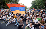 Полиция Еревана задержала полсотни участников протеста