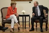 Путин провел встречу с Меркель в Рио-де-Жанейро