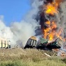 В Псковской области произошел взрыв на железнодорожных путях, в Смоленской области с рельсов сошли 18 вагонов с бензином