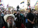 Во Львове оппозиционеры разных толков не поделят здание исполкома
