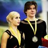 Яновская и Мозгов стали чемпионами Гран-при среди юниоров (ВИДЕО)