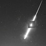 Устроенное астероидом в небе огненное шоу сняли на видео