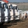 Российская помощь прибыла в Луганск и Донецк