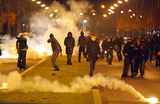 В Париже демонстрация профсоюзов вылилась в массовые беспорядки