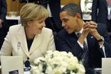 Обама обсудил с Меркель и Олландом новые санкции против России