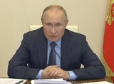 Путин по видеосвязи принял участие в запуске трамвайного марштура в Мариуполе