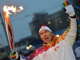 Валуев едва не проспал эстафету Олимпиады в Кемерове (ФОТО)