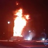 В Татарстане дотла сгорел памятник Воину-освободителю, который должен был быть огнеупорным