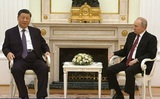 Путин встретился с Си Цзиньпином в Москве