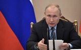 Как и обещал, президент России выпил с ополченцами Дагестана в Ботлихе