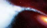 Астрофизики обнаружили вокруг чёрной дыры ранее не видимую материю