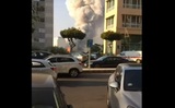 В сети появилось новое видео мощного взрыва в Бейруте