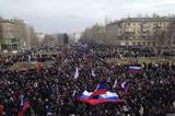 В Донбассе проходят анткиевские митинги