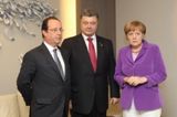 В Киеве началась встреча Меркель и Олланда с Порошенко