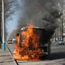 В Алтайском крае загорелся автобус со школьниками на борту