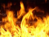 В соцсетях появилась видеозапись пожара на полигоне Ашулук