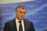 Вячеслав Володин отчитал депутата за "переход на личности"