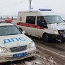 На юг РФ стремительно ворвалась зима: на заснеженной дороге перевернулась маршрутка с людьми