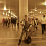 В Московском метро прошел поздравительный флешмоб (ВИДЕО)