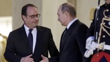 Песков: Снятие санкций не было темой встречи Олланда и Путина