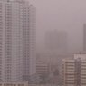 В Китае свирепствует песчаная буря: авиарейсы отменены