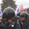 В Москве ОМОН блокировал проход через рамки. В обеих столицах около 250 задержанных