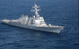 Встреча эсминца ВМС США и российского фрегата попала на видео