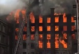 В Петербурге горит здание "Невской мануфактуры"
