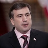 «Загипнотизированный» гимном Саакашвили прервал интервью (ВИДЕО)