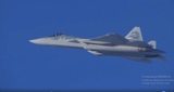 Минобороны показало видео полётов Су-57 в Сирии