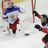Российские хоккеисты не стали дожидаться исполнения канадского гимна (ВИДЕО)
