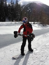 Норвежская горнолыжница установила рекорд на «реактивных» лыжах (ВИДЕО)