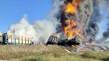 В Псковской области произошел взрыв на железнодорожных путях, в Смоленской области с рельсов сошли 18 вагонов с бензином