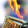 Олимпийский огонь потух по "Божьей Воле"