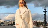 Шишкова на вопросы о разрыве Тимати с Решетовой показала свое фото в белом пальто