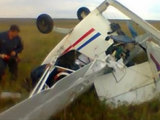 При крушении учебного самолета в Оренбургской области погили студент и инструктор