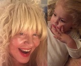 Двухлетняя Лиза Галкина с внешностью ангела покорила социальные сети ВИДЕО