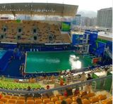 Водные соревнования в Рио – под угрозой срыва из-за позеленевшей воды в бассейне