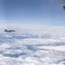 Появилось видео сопровождения истребителями самолёта с российской делегацией
