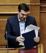 Ципрас снова дал присягу в качестве премьера Греции