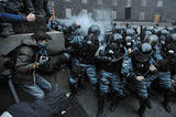 «Беркут» задержал 33 демонстранта «евромайдана» в Киеве