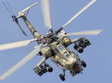 В Мариуполе приземлились военные вертолеты