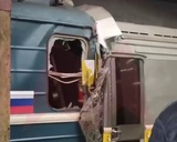 Два поезда столкнулись на станции метро "Печатники" в Москве