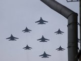 В Москве отрепетировали авиапарад Победы