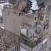 СК показал, как выглядит с воздуха повреждённый дом в Шахтах