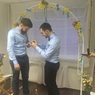 В Киеве отпраздновали первую свадьбу геев (фото)