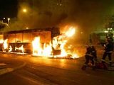 Пассажирский автобус из Ростова загорелся по дороге в Москву