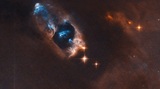 Телескоп Hubble запечатлел момент рождения новой звезды